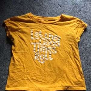 Yellow T-shirt